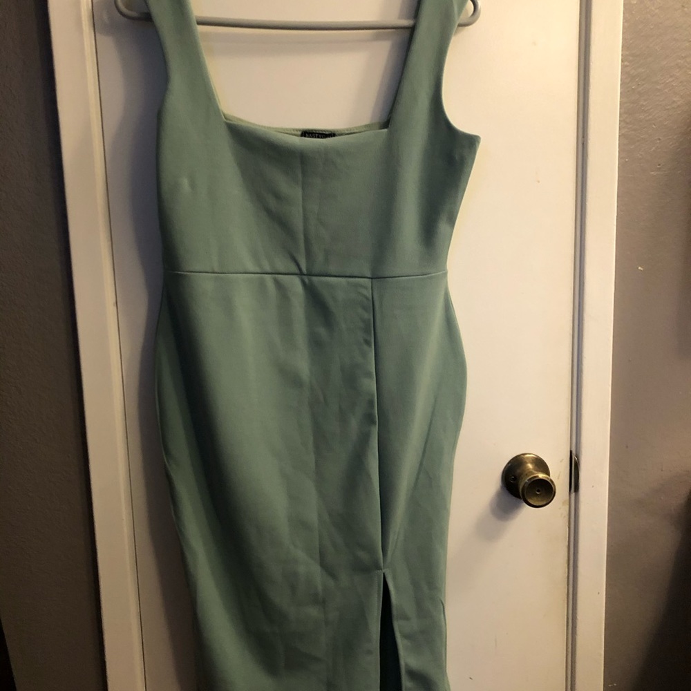 Nasty gal Sage dress with slit